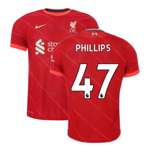 Liverpool 2021-2022 Vapor Home Shirt (PHILLIPS 47)