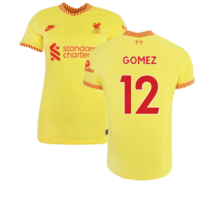 Liverpool 2021-2022 Womens 3rd Shirt (GOMEZ 12) Liverpool 2021-2022 Womens 3rd Shirt (GOMEZ 12)