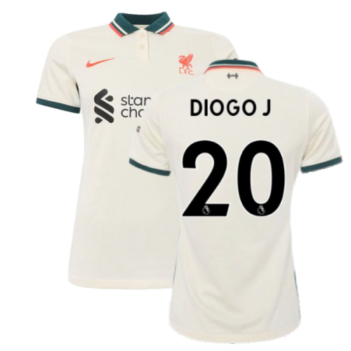 Liverpool 2021-2022 Womens Away Shirt (DIOGO J. 20)