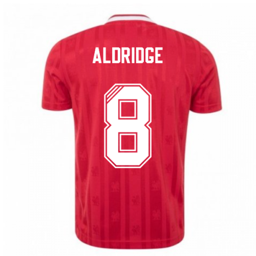 Liverpool FC 1988-89 Candy Home Shirt (Aldridge 8)