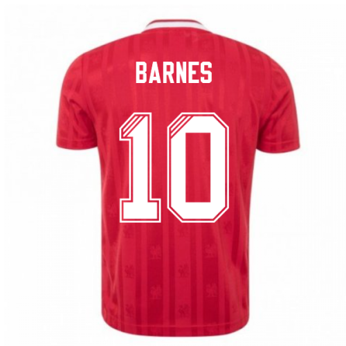 Liverpool FC 1988-89 Candy Home Shirt (BARNES 10)