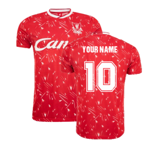 Liverpool FC 1990 Retro Football Shirt (Your Name)