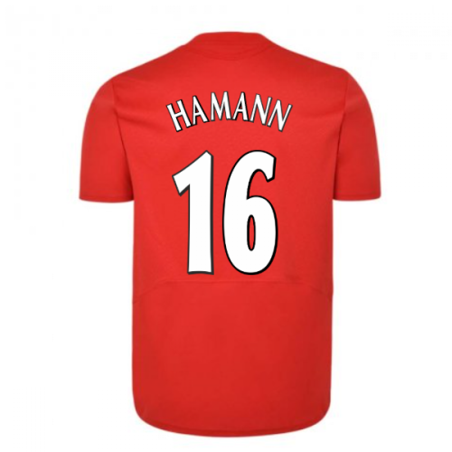 Liverpool FC 2005 Champions League Final Shirt (HAMANN 16)