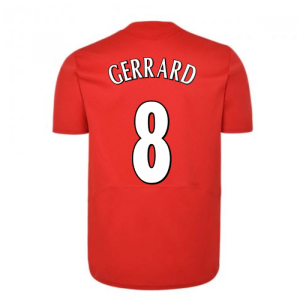 Liverpool FC 2005 Istanbul Home Shirt (GERRARD 8)