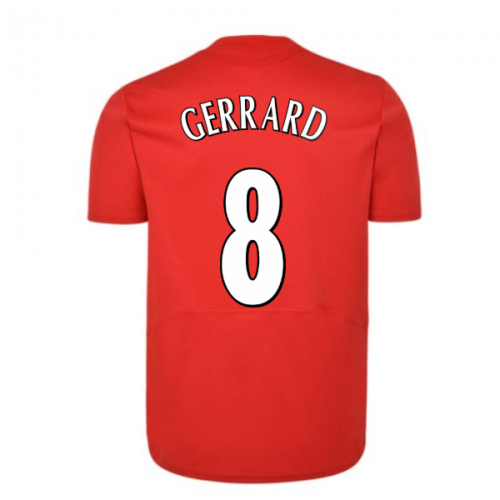 Liverpool FC 2005 Istanbul Home Shirt (GERRARD 8)