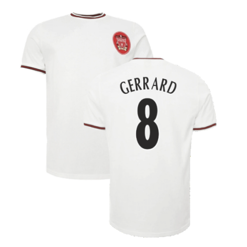 Liverpool Heritage 1997 Ecru Away Tee (GERRARD 8)