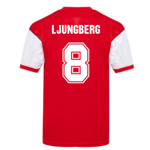 Score Draw Arsenal 1982 Home Shirt (LJUNGBERG 8)