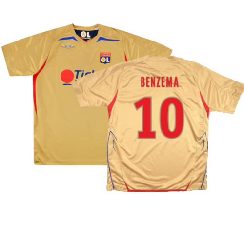Lyon 2007-08 Away Shirt (XL) (BNWT) (Benzema 10)