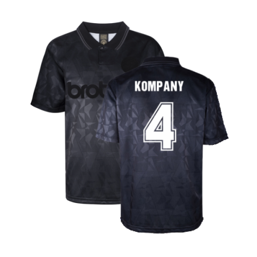 Man City 1990 Blackout Retro Shirt (KOMPANY 4)