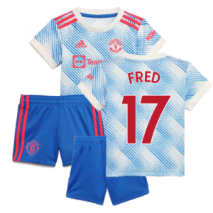 Man Utd 2021-2022 Away Baby Kit (FRED 17)