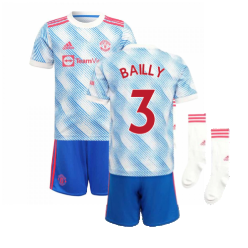 Man Utd 2021-2022 Away Mini Kit (BAILLY 3)