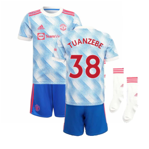 Man Utd 2021-2022 Away Mini Kit (TUANZEBE 38)