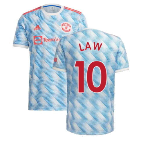 Man Utd 2021-2022 Away Shirt (Kids) (LAW 10)