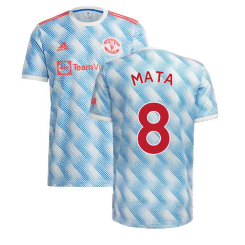 Man Utd 2021-2022 Away Shirt (Kids) (MATA 8)