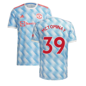 Man Utd 2021-2022 Away Shirt (Kids) (McTOMINAY 39)