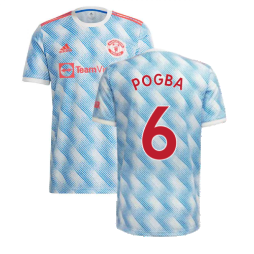 Man Utd 2021-2022 Away Shirt (Kids) (POGBA 6)