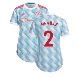 Man Utd 2021-2022 Away Shirt (Ladies) (NEVILLE 2)