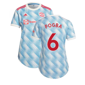 Man Utd 2021-2022 Away Shirt (Ladies) (POGBA 6)