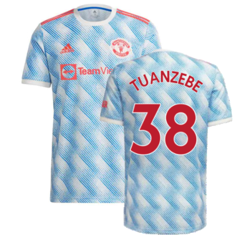 Man Utd 2021-2022 Away Shirt (TUANZEBE 38)