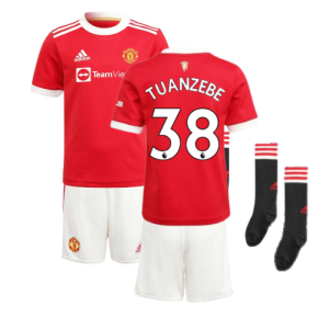 Man Utd 2021-2022 Home Mini Kit (TUANZEBE 38)