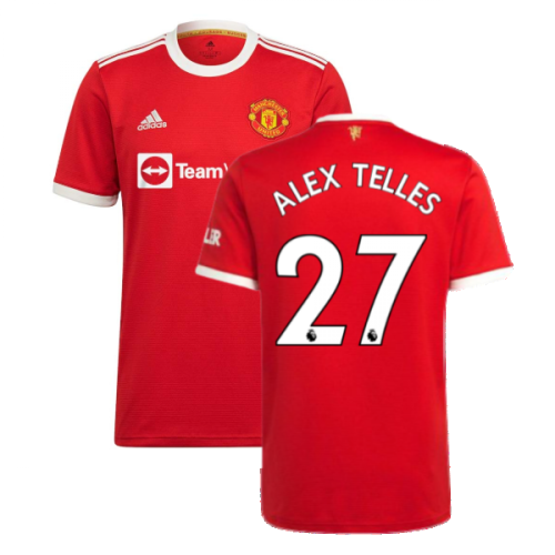 Man Utd 2021-2022 Home Shirt (ALEX TELLES 27)