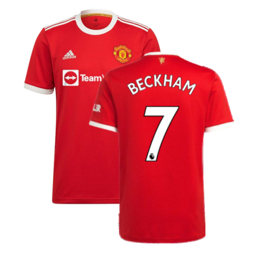 Man Utd 2021-2022 Home Shirt (BECKHAM 7)