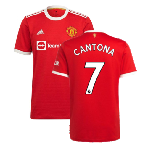 Man Utd 2021-2022 Home Shirt (CANTONA 7)