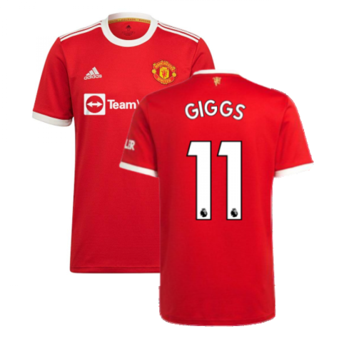 Man Utd 2021-2022 Home Shirt (GIGGS 11)