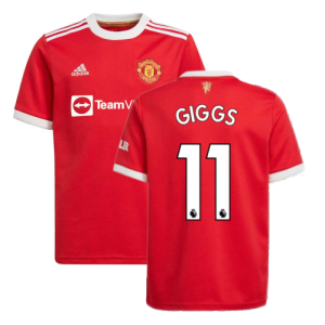 Man Utd 2021-2022 Home Shirt (Kids) (GIGGS 11)