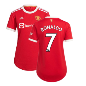 Man Utd 2021-2022 Home Shirt (Ladies) (RONALDO 7) Man Utd 2021-2022 Home Shirt (Ladies) (RONALDO 7)