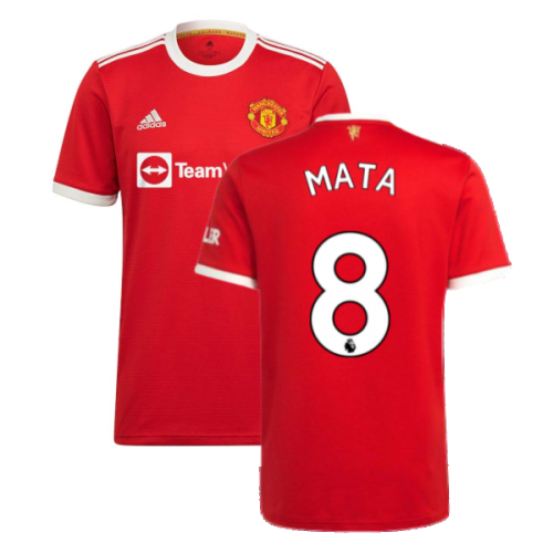 Man Utd 2021-2022 Home Shirt (MATA 8)