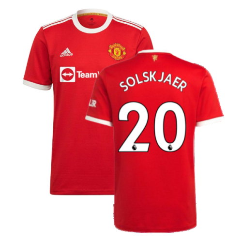 Man Utd 2021-2022 Home Shirt (SOLSKJAER 20)