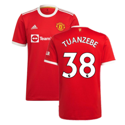 Man Utd 2021-2022 Home Shirt (TUANZEBE 38)