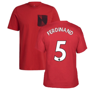 Man Utd 2021-2022 STR Graphic Tee (Red) (FERDINAND 5) Man Utd 2021-2022 STR Graphic Tee (Red) (FERDINAND 5)