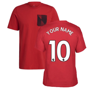 Man Utd 2021-2022 STR Graphic Tee (Red)