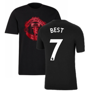 Man Utd 2021-2022 Tee (Black) (BEST 7)