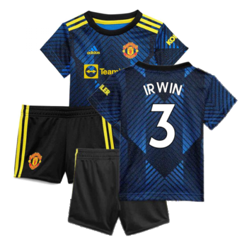 Man Utd 2021-2022 Third Baby Kit (Blue) (IRWIN 3)