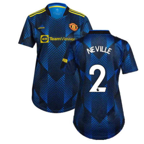 Man Utd 2021-2022 Third Shirt (Ladies) (NEVILLE 2)