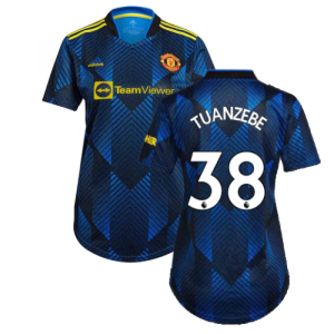 Man Utd 2021-2022 Third Shirt (Ladies) (TUANZEBE 38)