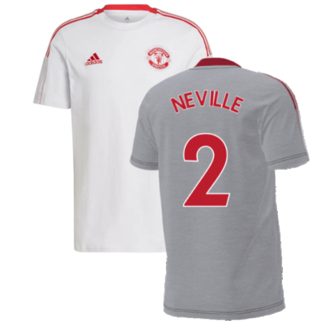 Man Utd 2021-2022 Training Tee (Grey) (NEVILLE 2)