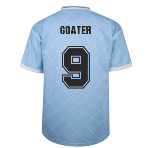 Manchester City 1988 Retro Football Shirt (GOATER 9)