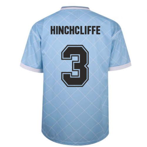 Manchester City 1988 Retro Football Shirt (Hinchcliffe 3)