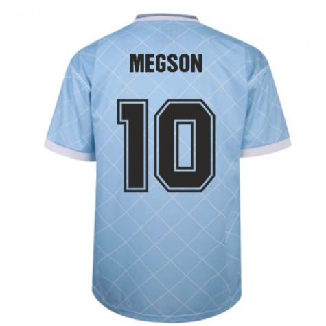 Manchester City 1988 Retro Football Shirt (Megson 10)