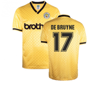 Manchester City 1989 Third Retro Shirt (DE BRUYNE 17)