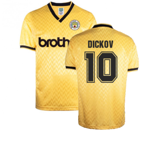 Manchester City 1989 Third Retro Shirt (DICKOV 10)