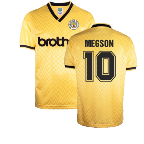 Manchester City 1989 Third Retro Shirt (Megson 10)