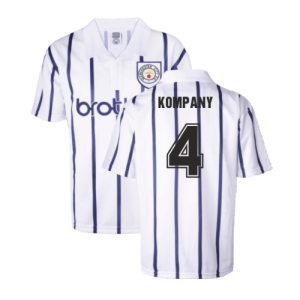 Manchester City 1993 Away Retro Football Shirt (KOMPANY 4)