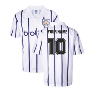 Manchester City 1993 Away Retro Football Shirt