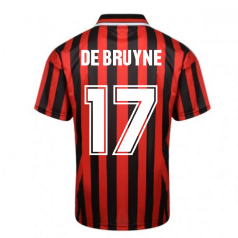 Manchester City 1994 Away Retro Shirt (DE BRUYNE 17)