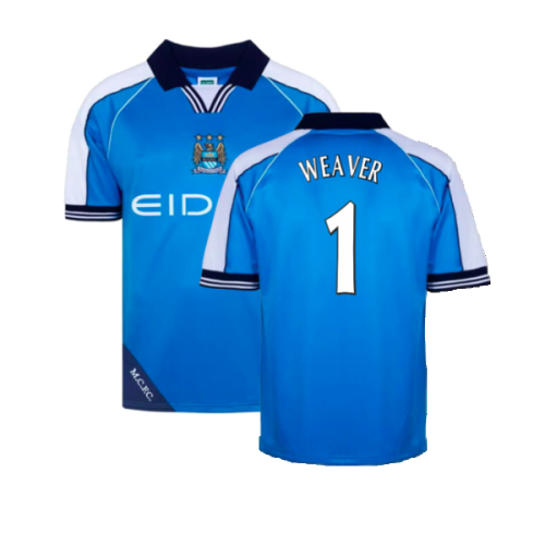 Manchester City 2000 Home Retro Shirt (Weaver 1)